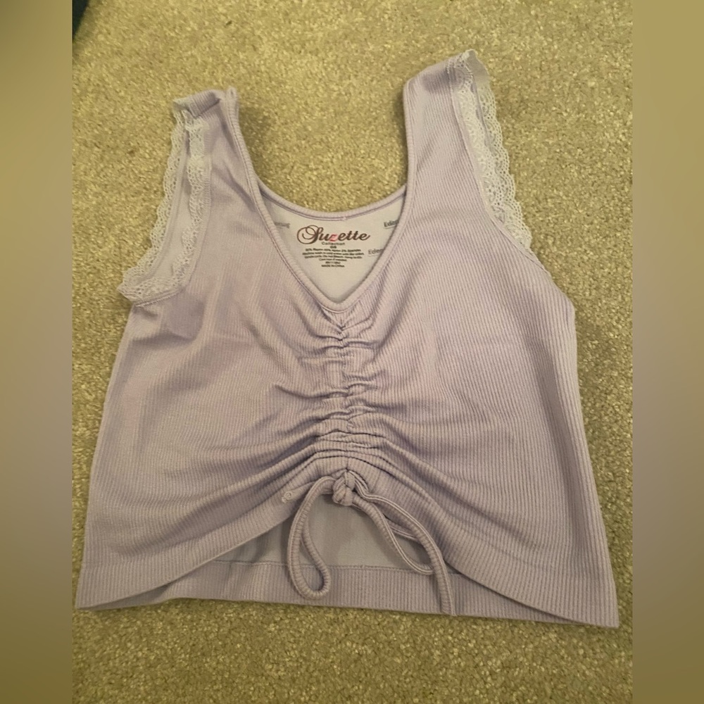 Purple tank top